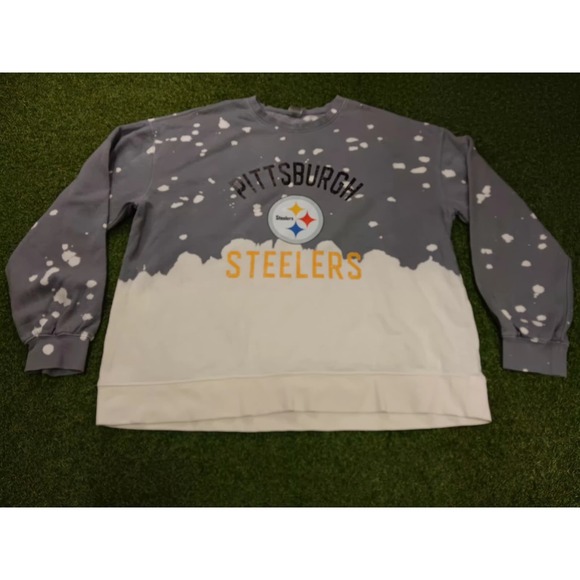 gameday couture Tops - Pittsburgh Steelers Gameday Couture Sweatshirt Womens XL Gray Cream  Oversized